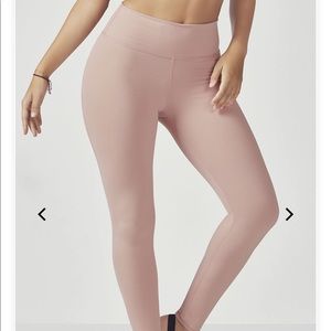 Fabletics mauve powerhold legging XXS reg length
